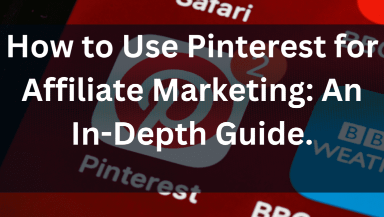 How to use Pinter.est for affiliate marketing Guide