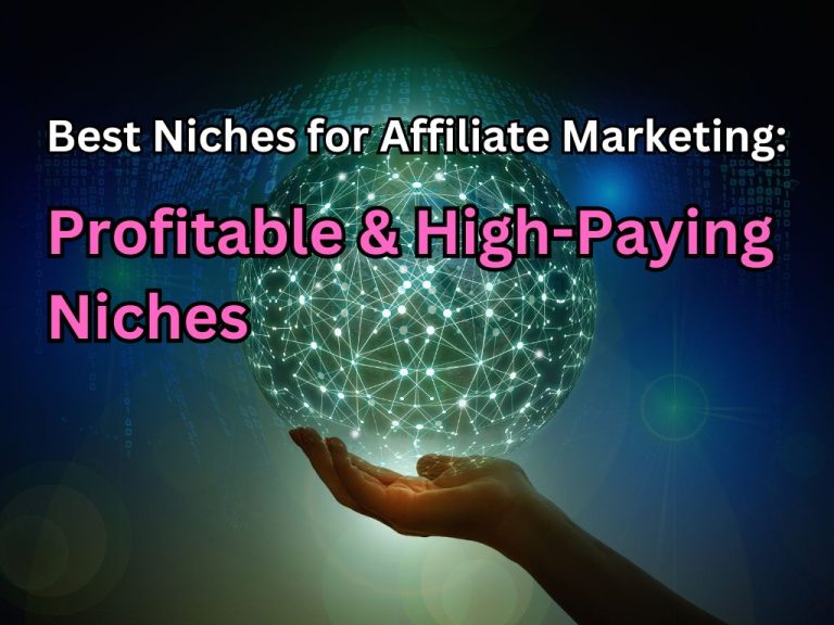 A glowing globe held by a hand symbolizing global connections and opportunities in affiliate marketing niches.