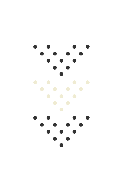 Animated colorful down arrows