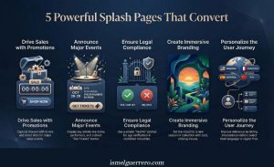 What Is a Splash Page? The Guide to Using Them in 2025 - Ismel Guerrero.