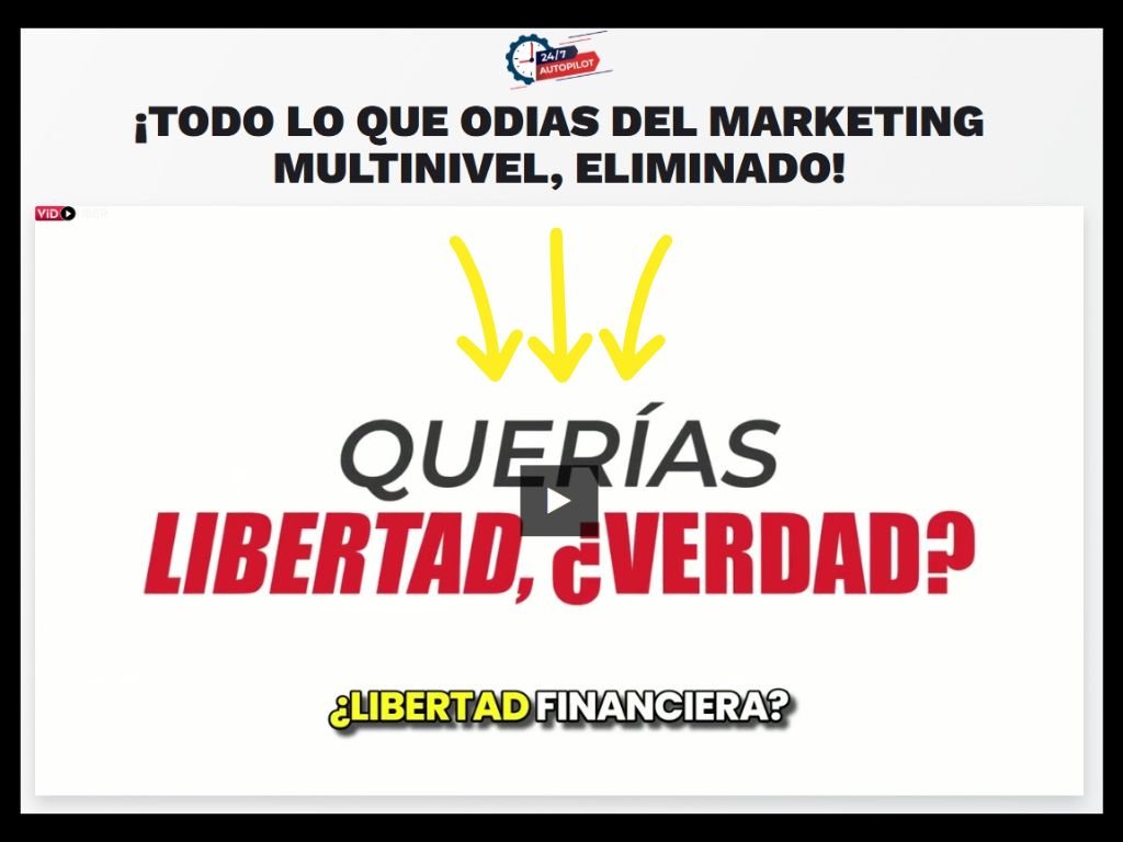 Embudo para red de mercadeo